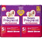 Pampers Progressi Pull-Ups - 34 pañales, talla 5 Junior (12–18 kg)