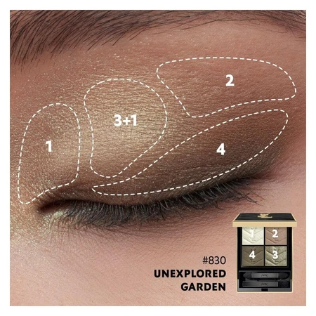 Yves Saint Laurent Couture Mini Clutch - Eyeshadow Palette No. 830 "Unexplored Garden"
