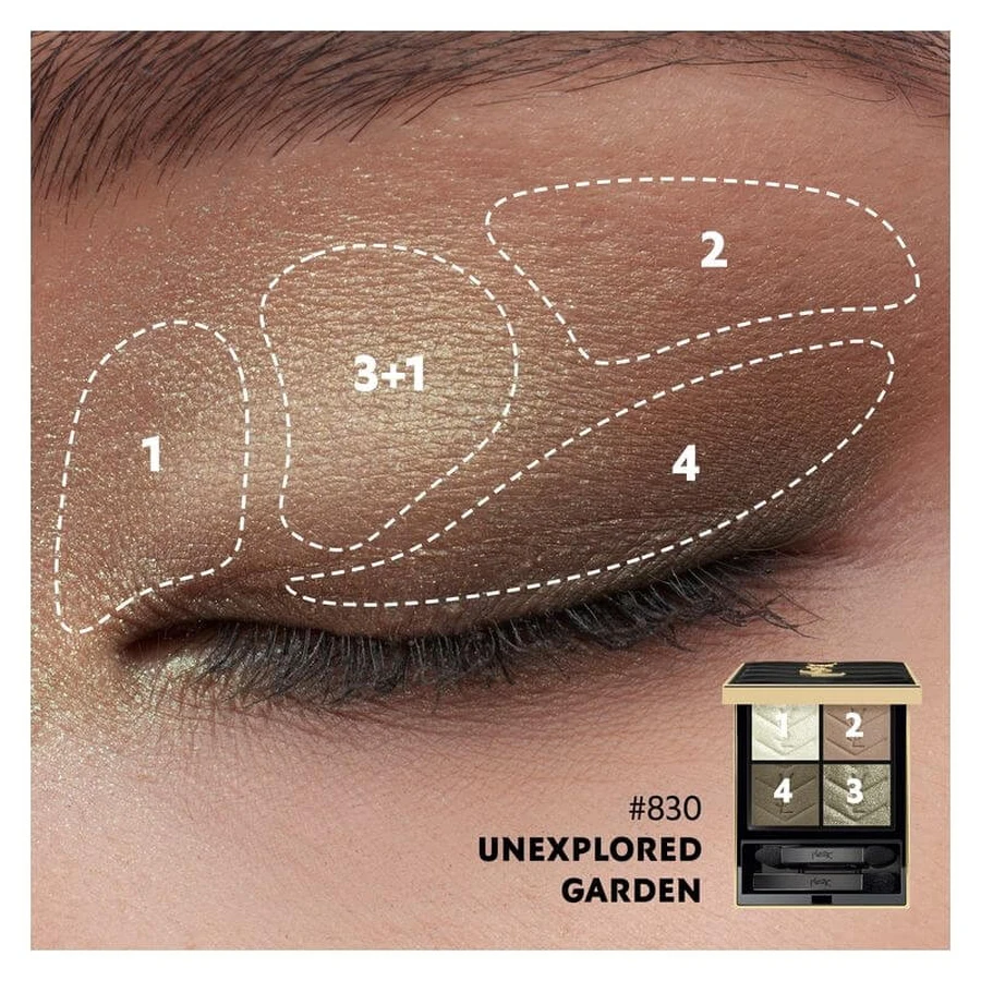 Yves Saint Laurent Couture Mini Clutch - Eyeshadow Palette No. 830 "Unexplored Garden"