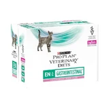 Purina Pro Plan Veterinary Diets Salmon - Complete Dietary Food for Cats with Gastrointestinal Disorders, 10 x 85 g