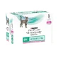Purina Pro Plan Veterinary Diets Salmón - Alimento dietético completo para gatos con trastornos gastrointestinales, 10 x 85 g