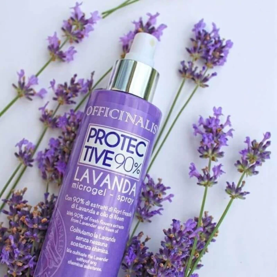 Bruno dalla Grana Mangimi Officinalis Lavendel-Schutzspray – zur Pflege und zum Schutz von Haut und Fell bei Hunden und Katzen, 250 ml