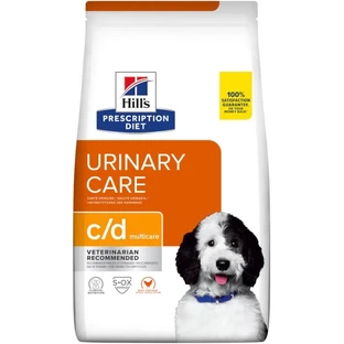 Hill's Prescription Diet c/d Multicare - Croquettes pour chiens, saveur poulet, 1,5 kg