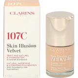 Clarins Skin Illusion Velvet - Base de maquillaje líquida - N.º 107C Beige