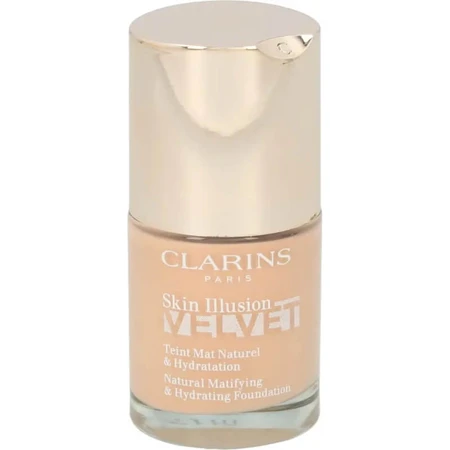 Clarins Skin Illusion Velvet – Flüssige Foundation – Nr. 107C Beige