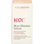 Clarins Skin Illusion Velvet – Flüssige Foundation – Nr. 107C Beige