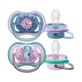 Avent Ultra Air Pacifiers - 2 orthodontic silicone pacifiers, 6–18 months