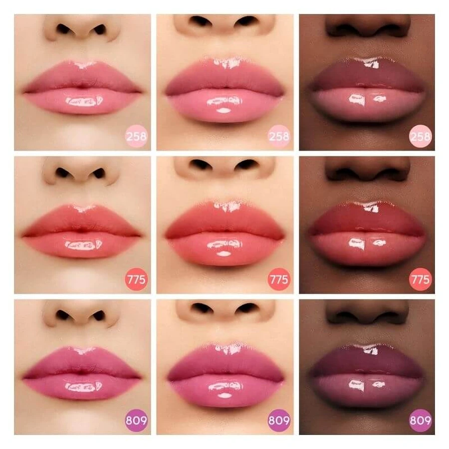 Aceite para labios Guerlain KissKiss Bee Glow - Aceite voluminizador para labios n.º 809 Lavender Glow