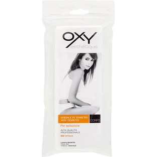 Bandes de tissu non tissé Oxy pour l'épilation professionnelle, 50 bandes