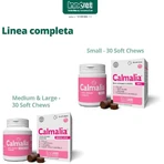 Innovet Calmalia Small – Ergänzungsfuttermittel für Hunde bei Angst und Stress, 30 Weichkautabletten