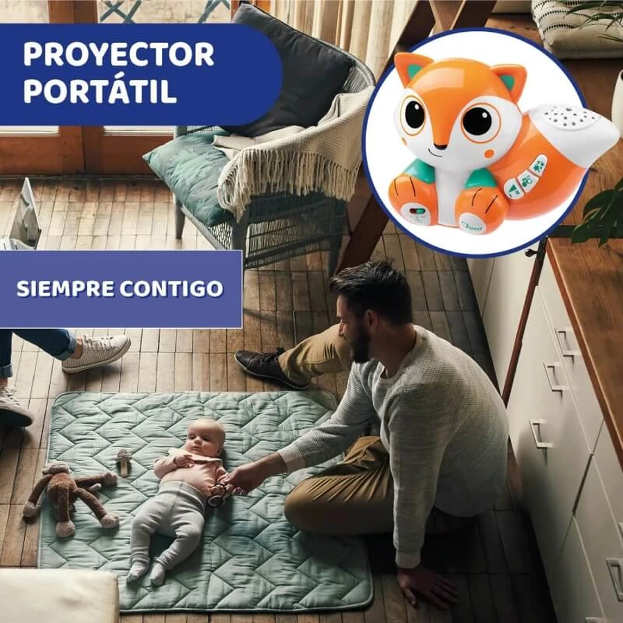 Chicco Magic Forest - Fox-Shaped Children's Projector