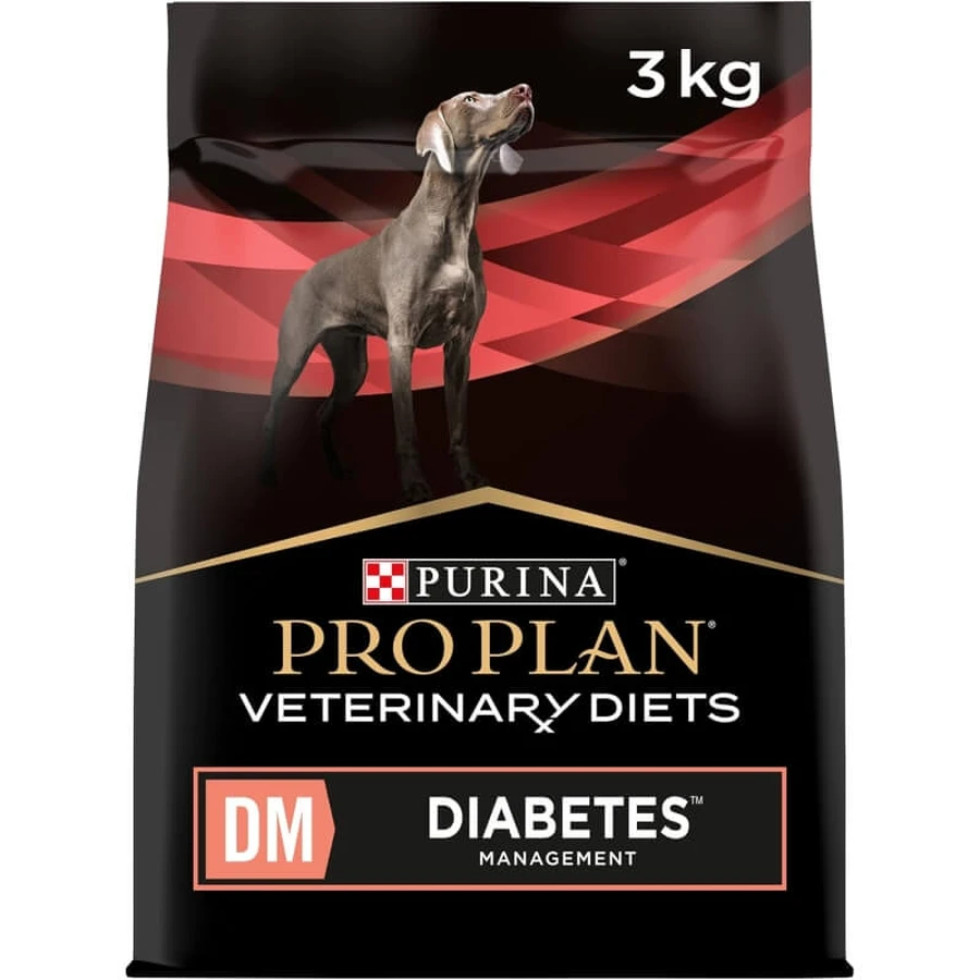 Purina Pro Plan Veterinary Diets DM – Alleinfuttermittel für erwachsene Hunde mit Diabetes mellitus, 3 kg