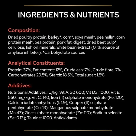Purina Pro Plan Veterinary Diets DM – Alleinfuttermittel für erwachsene Hunde mit Diabetes mellitus, 3 kg