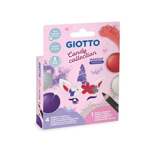 Coffret de maquillage Giotto Candy Collection - 4 ombres à paupières + 1 crayon eye-liner