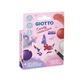 Set de maquillaje de moda «Giotto Candy Collection» - 4 sombras de ojos + 1 lápiz delineador