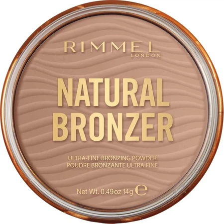 Rimmel Natural Bronzer – Kompaktes Bräunungspuder Nr. 001 Sunlight