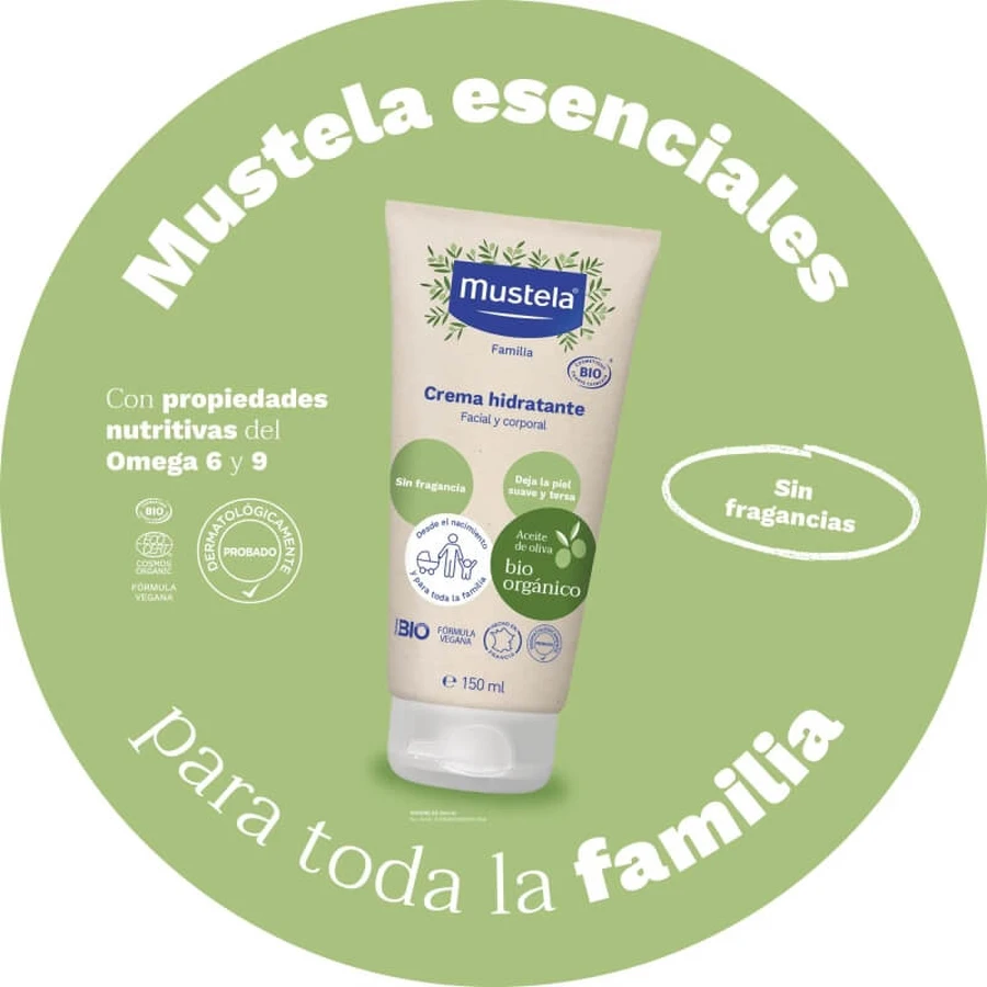 Mustela Organic Moisturizing Cream 150 ml