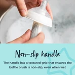 Tommee Tippee Closer to Nature - Brosse pour biberons, couleurs assorties
