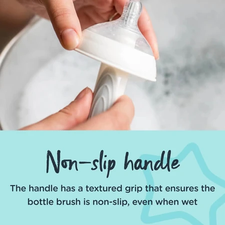 Tommee Tippee Closer to Nature - Brosse pour biberons, couleurs assorties