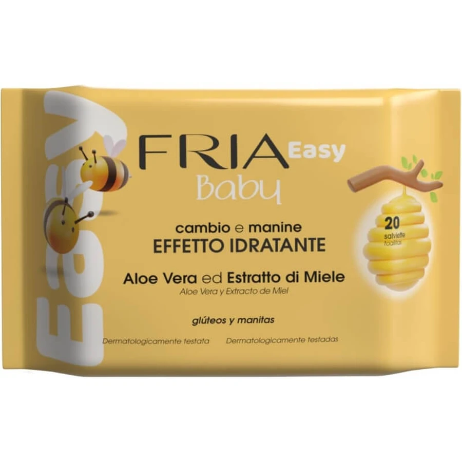 Fria Easy Baby - 20 diaper-changing wipes