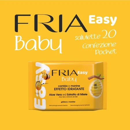 Fria Easy Baby - 20 diaper-changing wipes