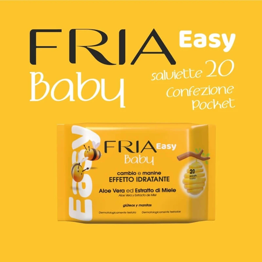 Fria Easy Baby - 20 diaper-changing wipes