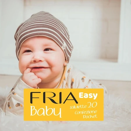Fria Easy Baby - 20 diaper-changing wipes