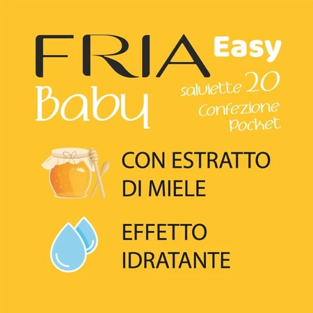 Fria Easy Baby - 20 diaper-changing wipes