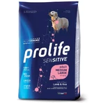 Prolife Sensitive Adult Lamb & Rice - Volledig voer voor gevoelige volwassen honden van middelgrote en grote rassen, 2,5 kg