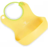 Babero de silicona «Cangaroo» - Amarillo