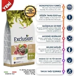 Exclusion Mediterraneo Noble Grain Lamb - Aliment complet pour chiens adultes de taille moyenne, 3 kg