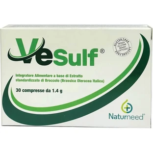 Vesulf 30 comprimidos - complemento alimenticio desintoxicante