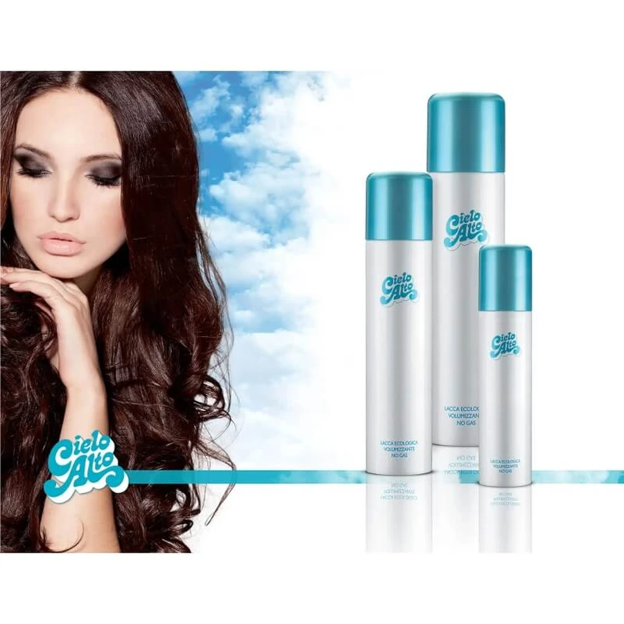 Laca voluminizadora ecológica Cielo Alto (sin gas) 75 ml