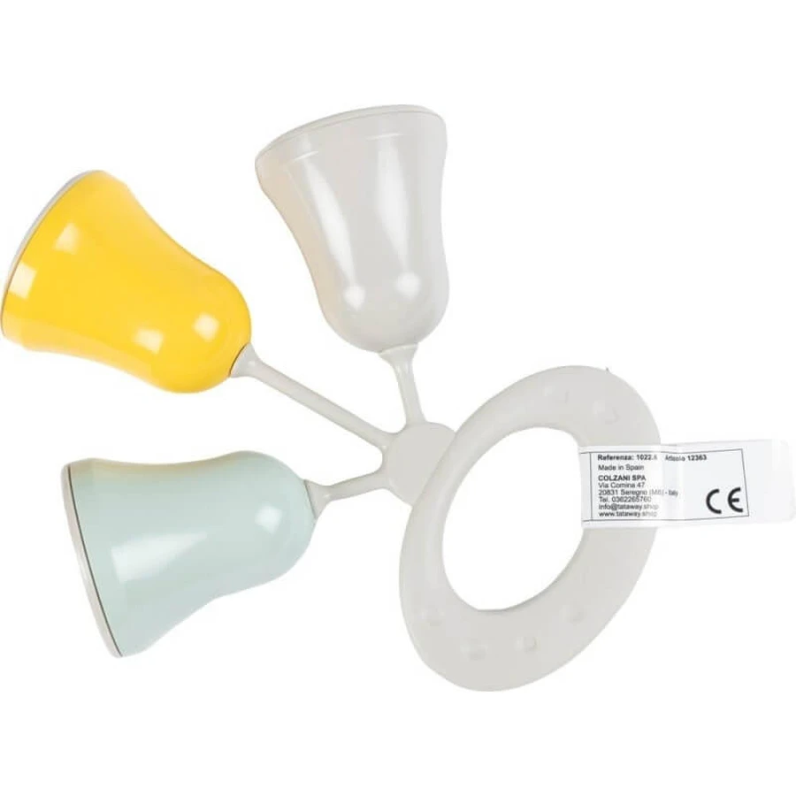Poupy Trillino Bells - Sensory Sound Toy for Babies 3 Months and Up