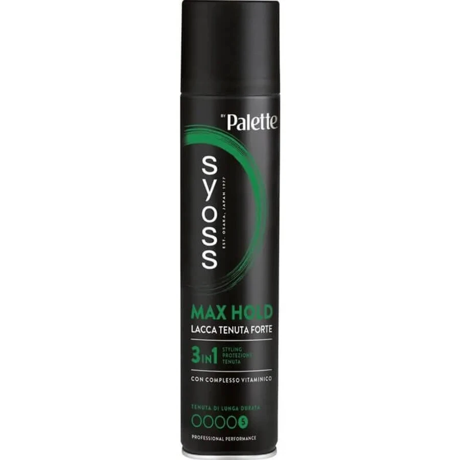 Syoss Max Hold - Laca de fijación fuerte, 75 ml