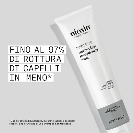 Mascarilla fortalecedora antirrotura Nioxin - Mascarilla antirrotura y fortalecedora, 150 ml