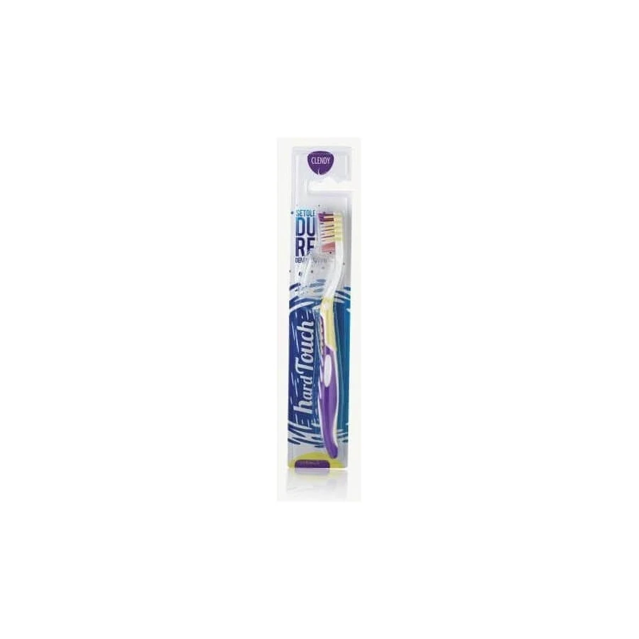 Clendy Hard Touch - Hard-Bristle Toothbrush