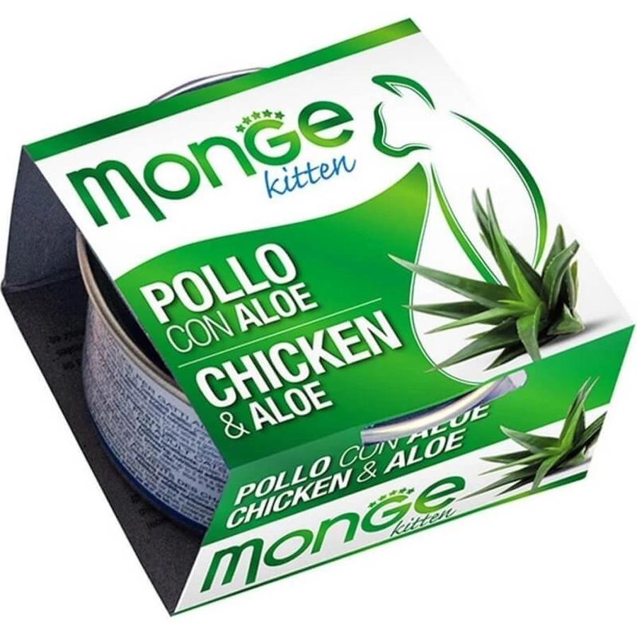 Monge Fruits Kitten - Poulet à l'aloès, 80 g
