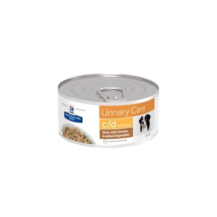 Hill's Prescription Diet C-D Mini Chicken – Alleinfuttermittel für Hunde kleiner Rassen mit Harnwegsproblemen, 156 g