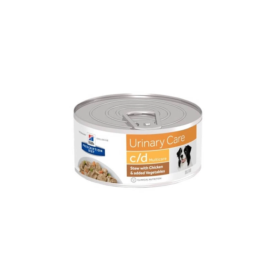 Hill's Prescription Diet C-D Mini Chicken – Alleinfuttermittel für Hunde kleiner Rassen mit Harnwegsproblemen, 156 g