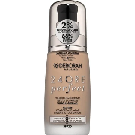 Deborah 24-Hour Perfect SPF 20 - Vloeibare foundation - Nr. 2.1 Vanilla