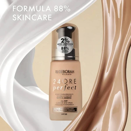 Deborah 24-Hour Perfect SPF 20 - Vloeibare foundation - Nr. 2.1 Vanilla