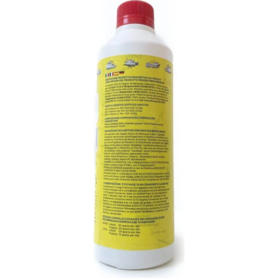 Pearson Purissimo Veterinary Cod Liver Oil 1 l
