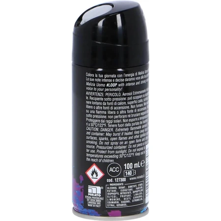 Malizia Loop - Desodorante en spray, 100 ml