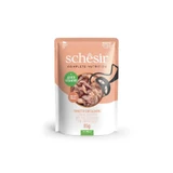 Schesir Tuna and Salmon Fillets in Jelly - Complete Cat Food, 85 g
