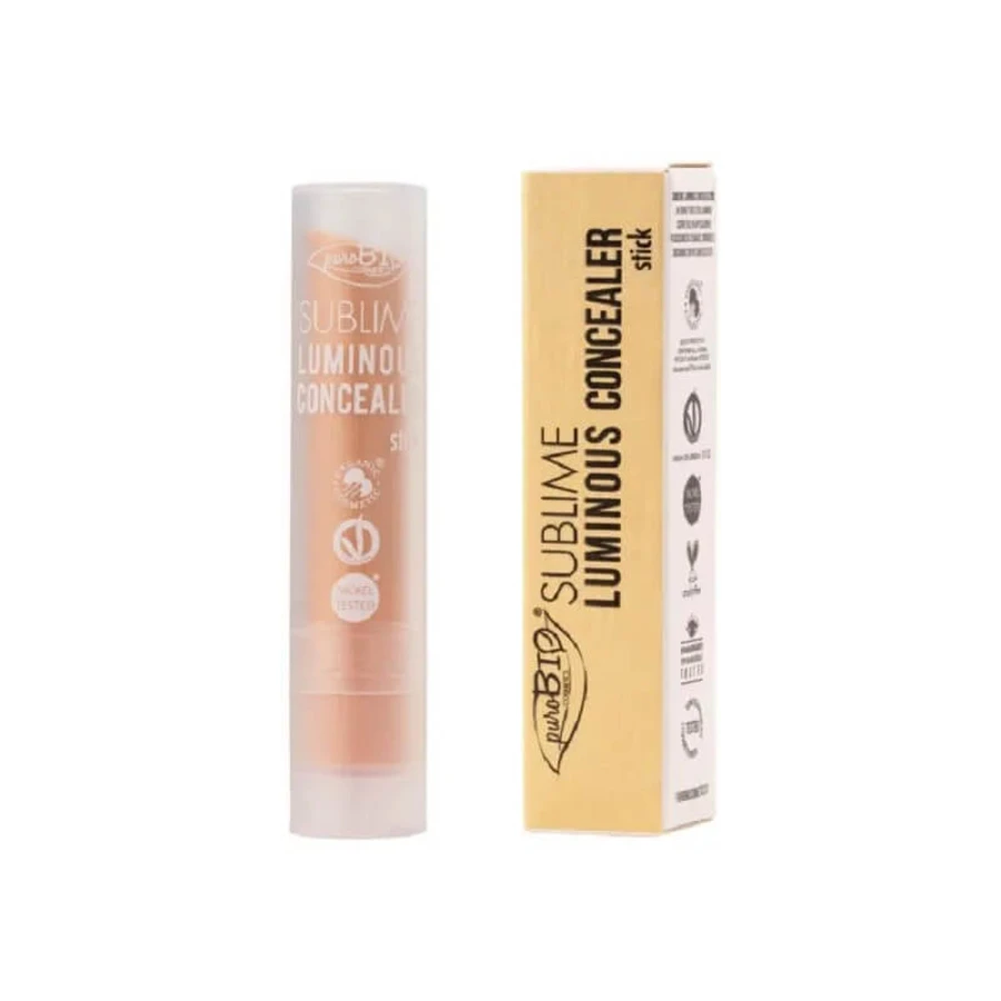 Purobio Sublime Luminous Concealer Stick - Corrector iluminador n.º 06