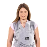 Koala Babycare Cuddle Band – Verstellbare, vorgebundene Babytrage, hellgrau