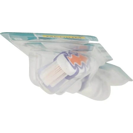 Mentadent Inter-act Toothbrush, Medium Bristles
