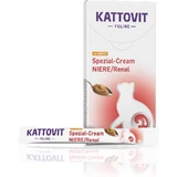 Kattovit Renal Cream Chicken - Complementary food for cats with kidney problems, 6 packets of 15 g each