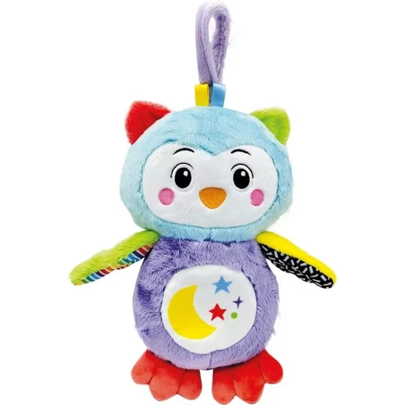 Clementoni Good Night Owl - Interactief knuffeldier met nachtlampje 17801
